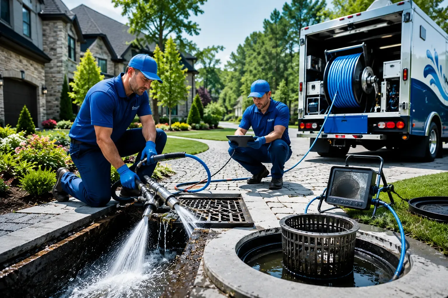 Local outdoor drain cleaning professionals in Garland, NC