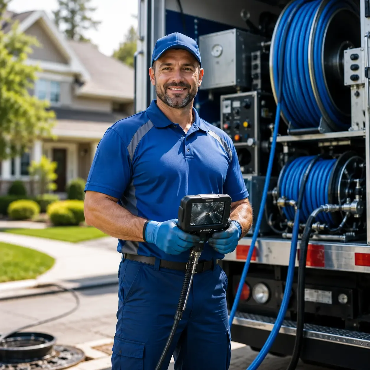 Local outdoor drain cleaning specialists in Garland, NC